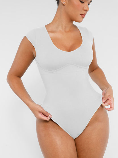 Bodysuit Tummy Control Shapewear Body Shaper Jumpsuit Top Going Out Shirt