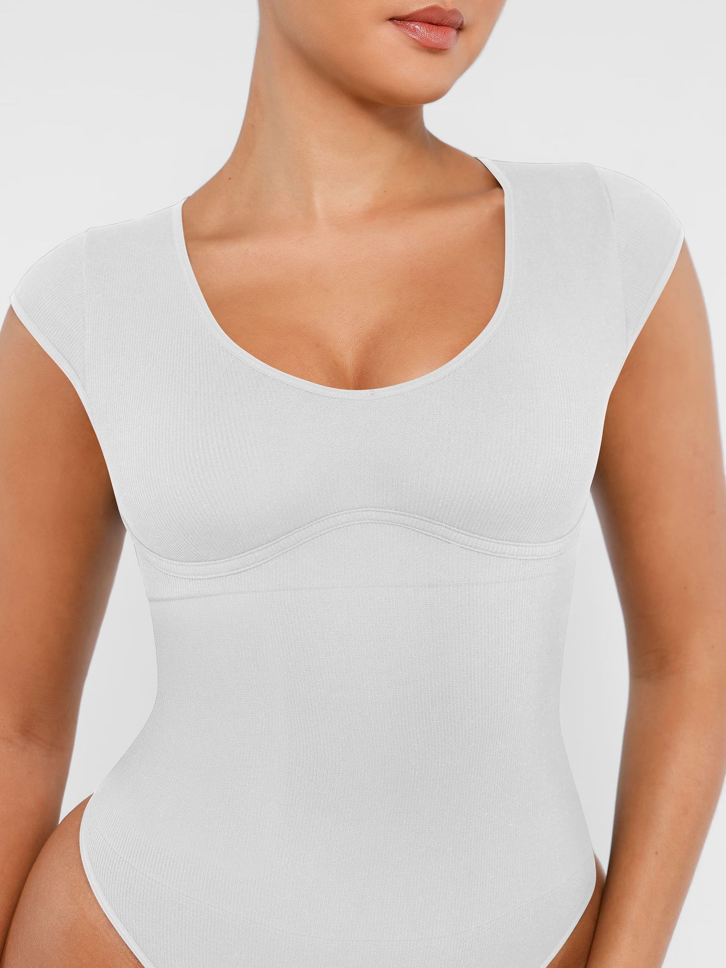 Bodysuit Tummy Control Shapewear Body Shaper Jumpsuit Top Going Out Shirt