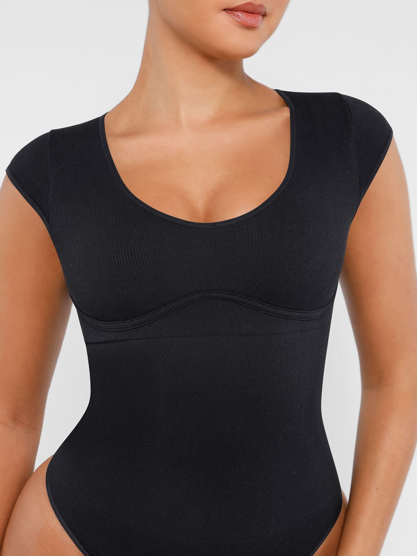 Bodysuit Tummy Control Shapewear Body Shaper Jumpsuit Top Going Out Shirt