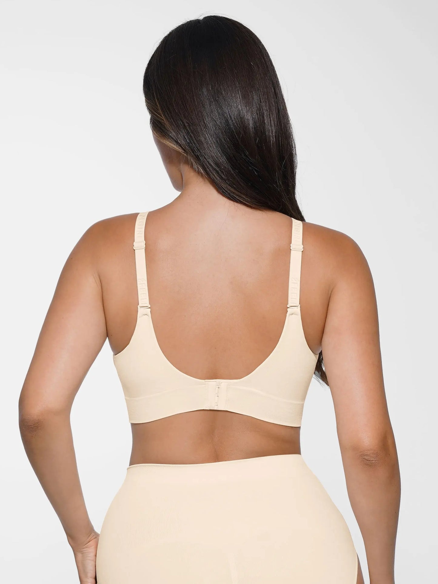 Wireless Adjustable Push-Up Full Coverage Bra