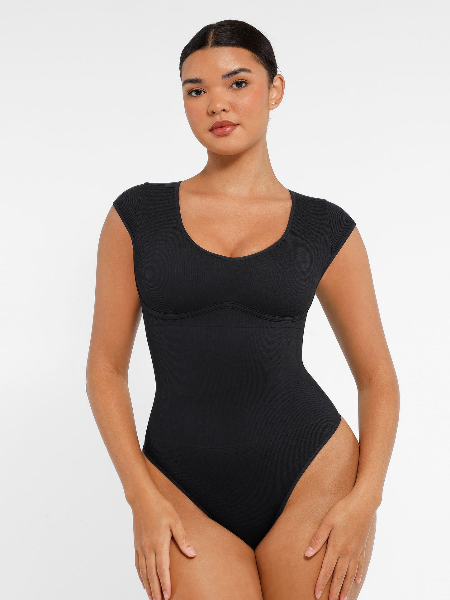 Bodysuit Tummy Control Shapewear Body Shaper Jumpsuit Top Going Out Shirt
