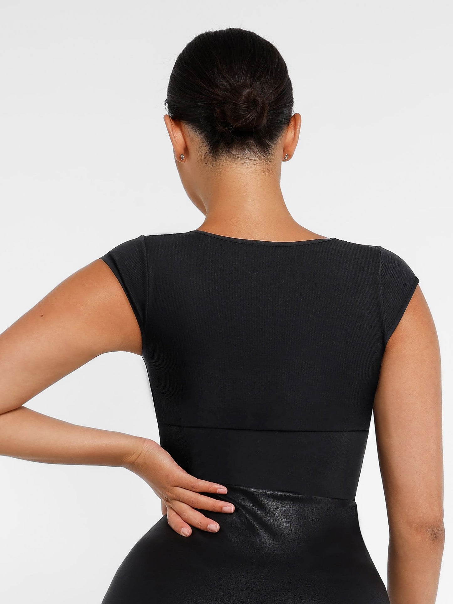 Bodysuit Tummy Control Shapewear Body Shaper Jumpsuit Top Going Out Shirt