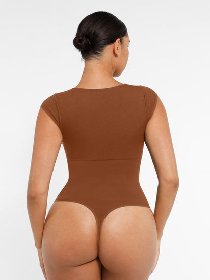 Bodysuit Tummy Control Shapewear Body Shaper Jumpsuit Top Going Out Shirt