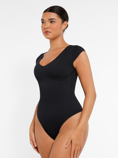 Bodysuit Tummy Control Shapewear Body Shaper Jumpsuit Top Going Out Shirt