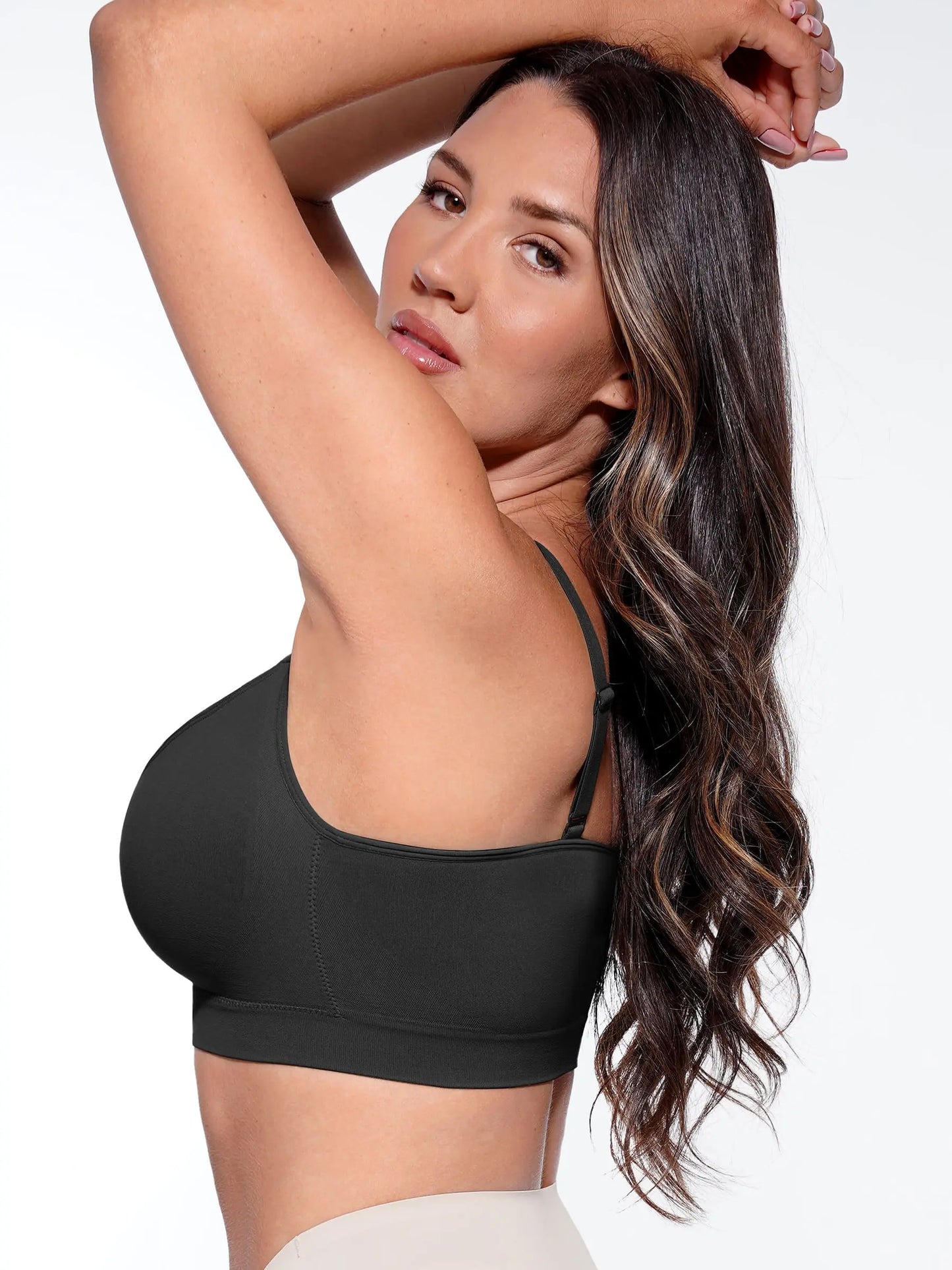 No Underwire Seamless Lace Everyday Bra