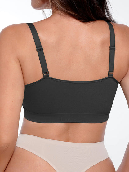 No Underwire Seamless Lace Everyday Bra