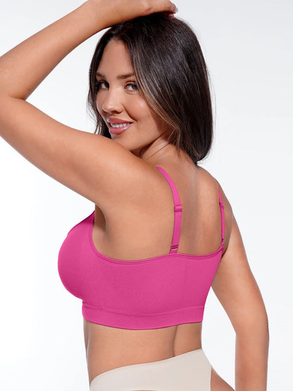 No Underwire Seamless Lace Everyday Bra