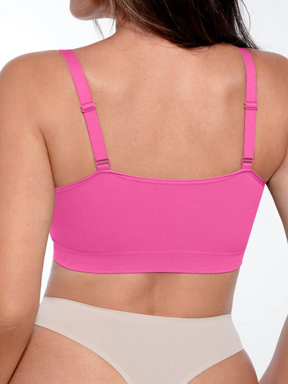 No Underwire Seamless Lace Everyday Bra