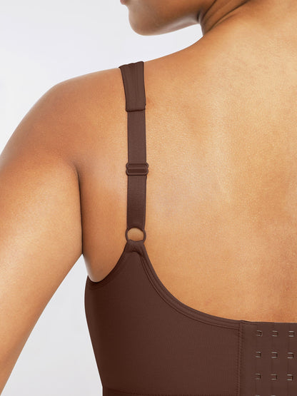 Seamless Comfort Bra with Smoothing Support and Adjustable Straps