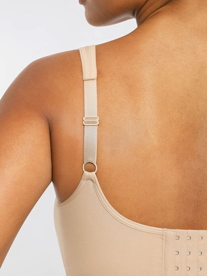 Seamless Comfort Bra with Smoothing Support and Adjustable Straps
