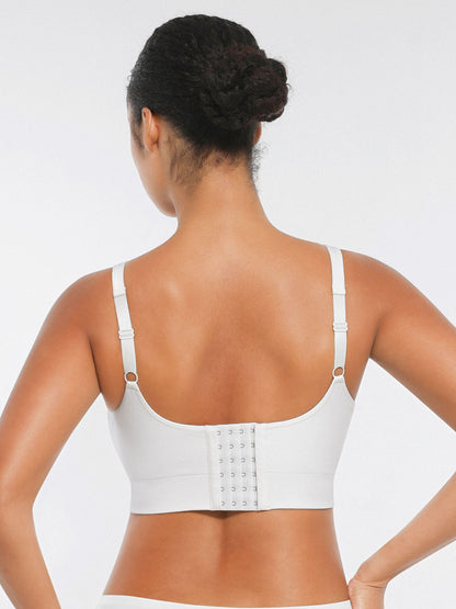 Seamless Comfort Bra with Smoothing Support and Adjustable Straps
