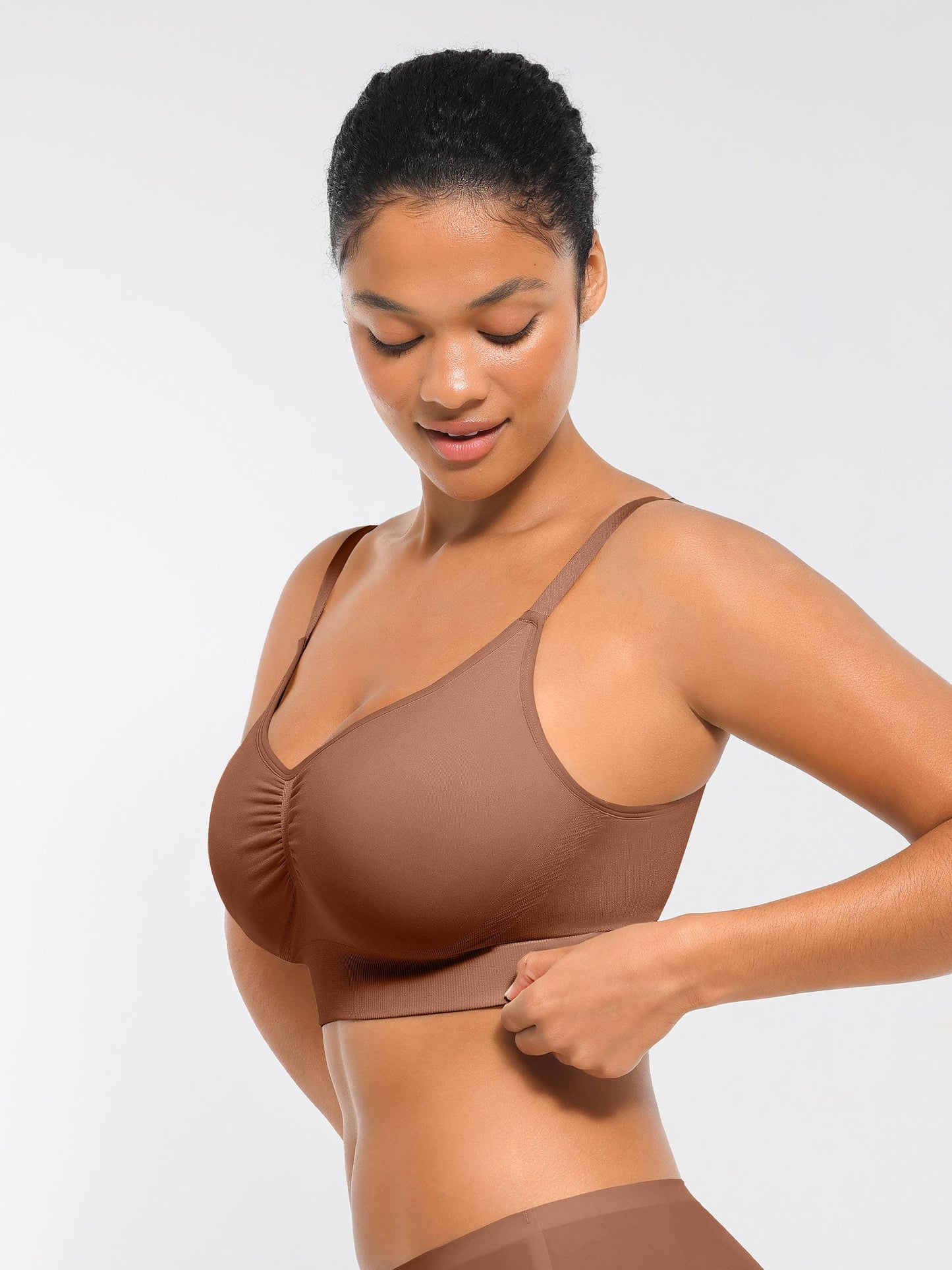 Seamless Everyday Bra with Built-In Soft Padding