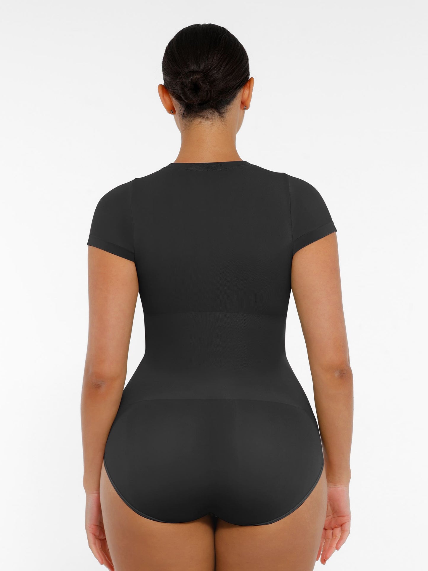 Seamless Crew Neck Short Sleeve Bodysuit