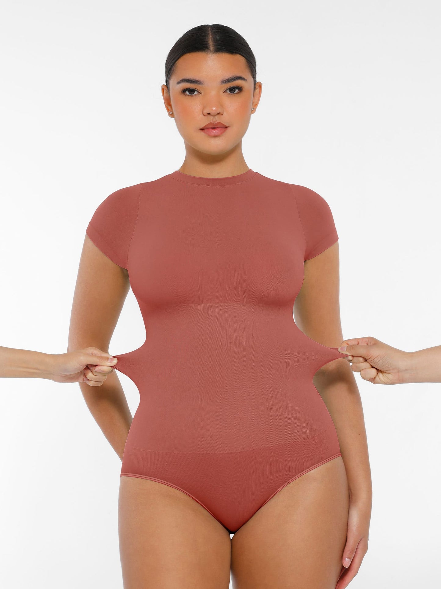 Seamless Crew Neck Bodysuits