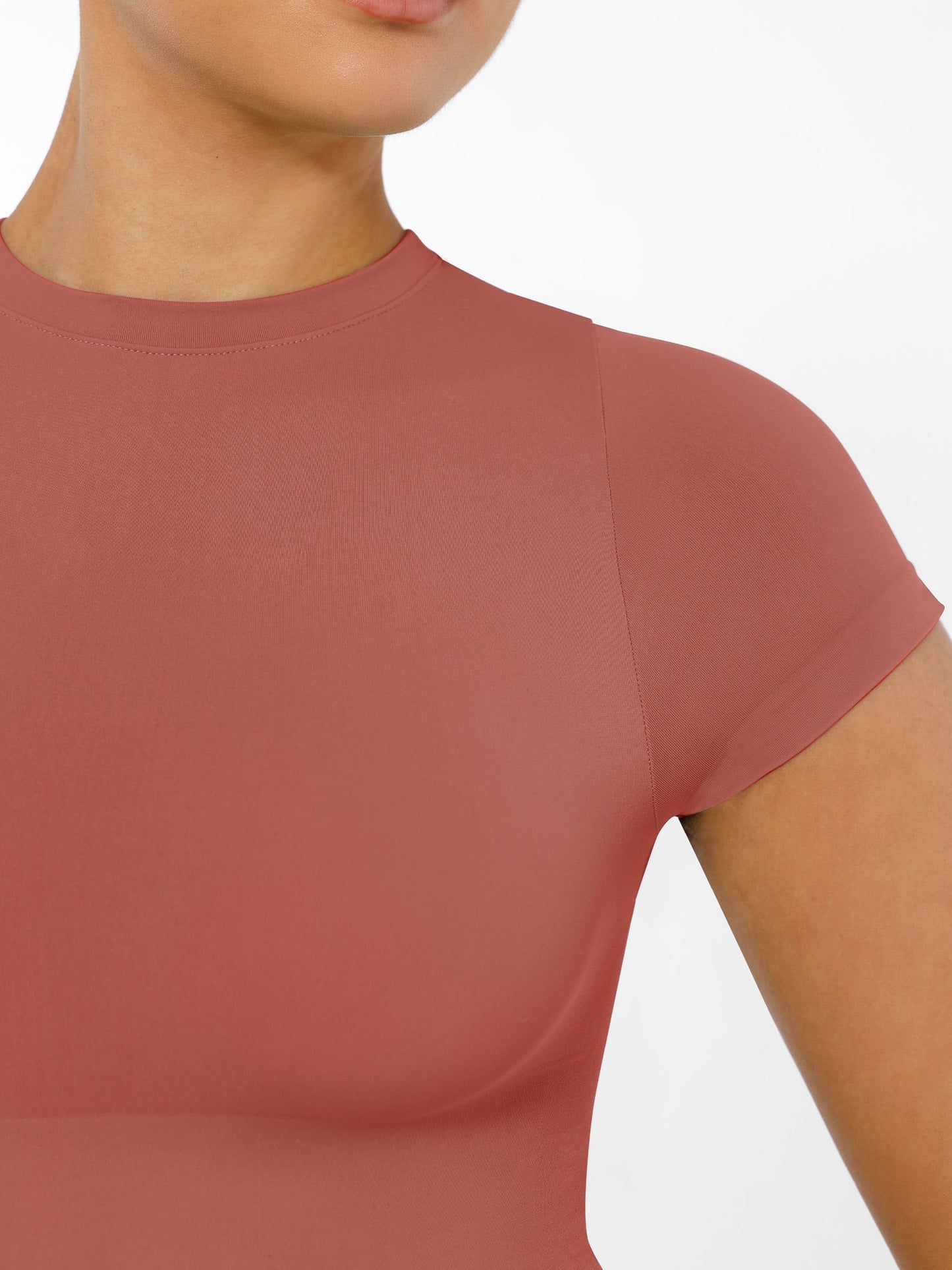 Seamless Crew Neck Bodysuits