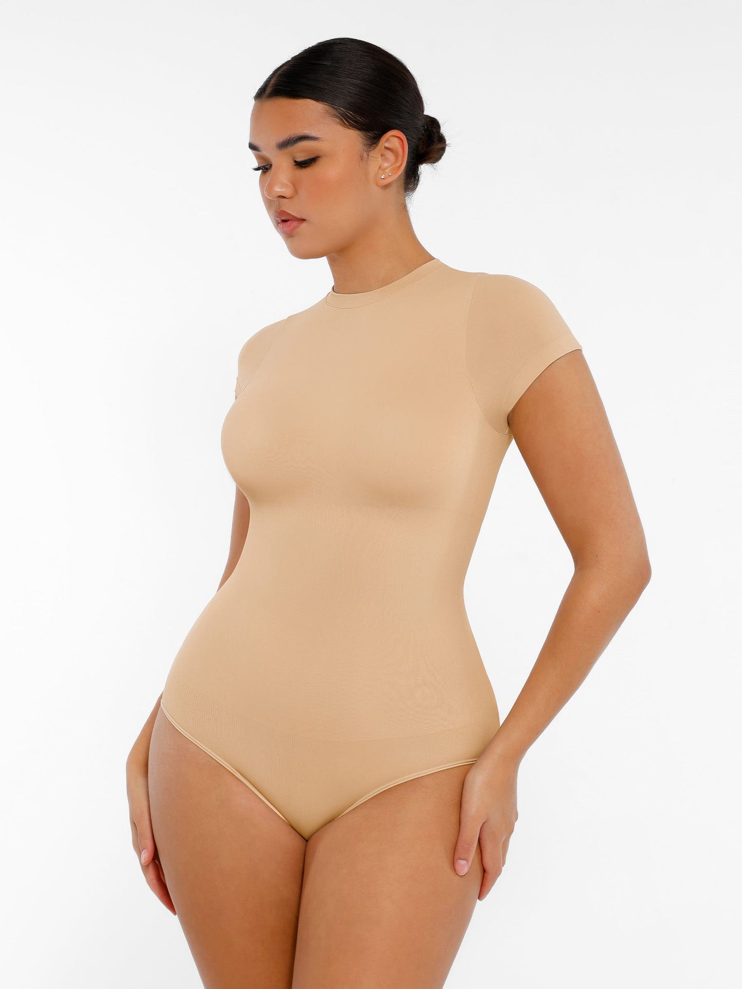 Seamless Crew Neck Bodysuits