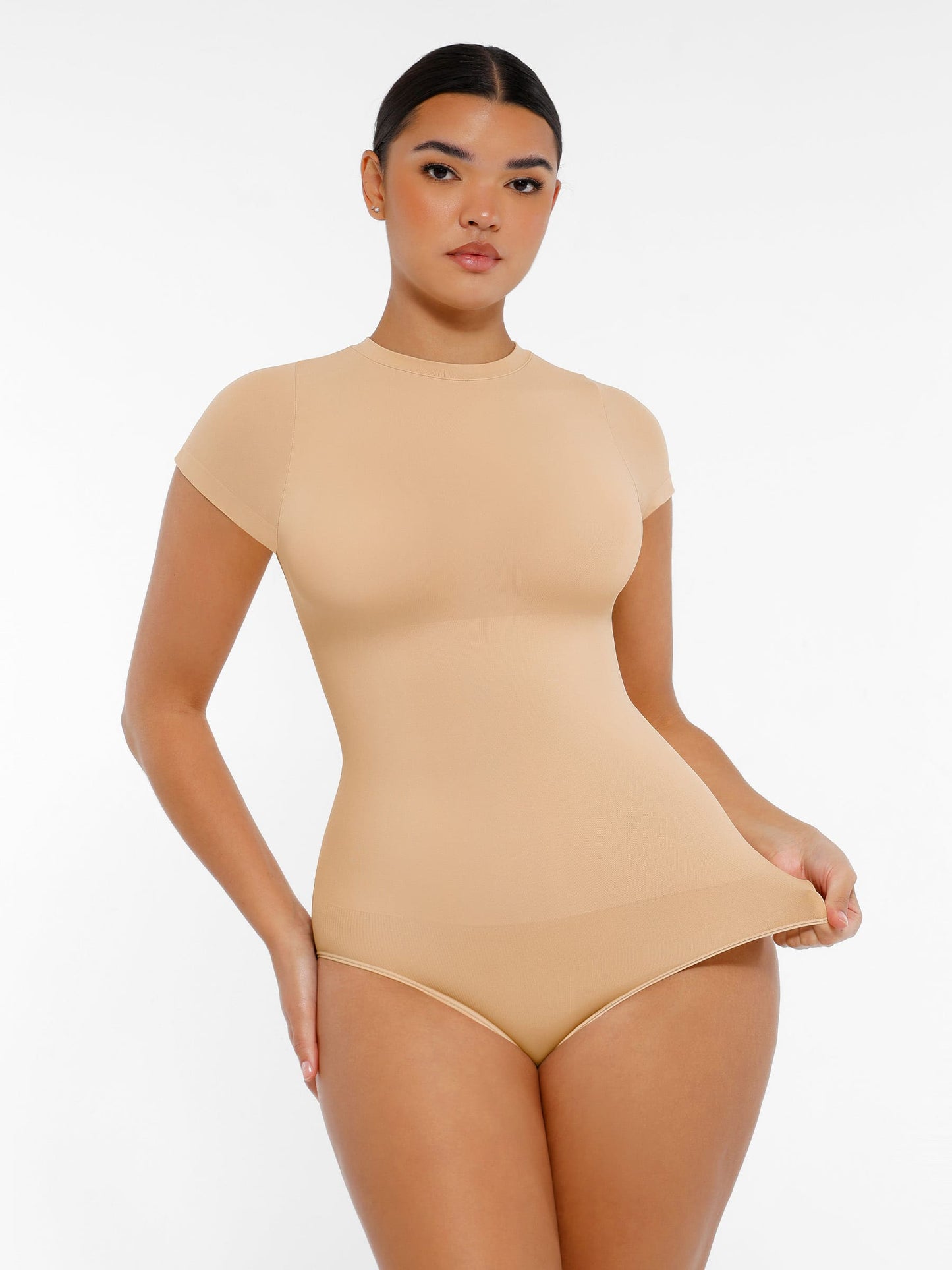 Seamless Crew Neck Bodysuits