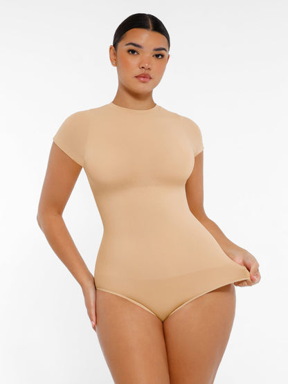 Seamless Crew Neck Bodysuits