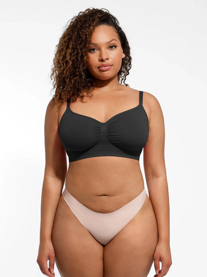 Seamless Everyday Bra with Built-In Soft Padding