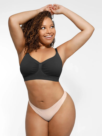 Seamless Everyday Bra with Built-In Soft Padding