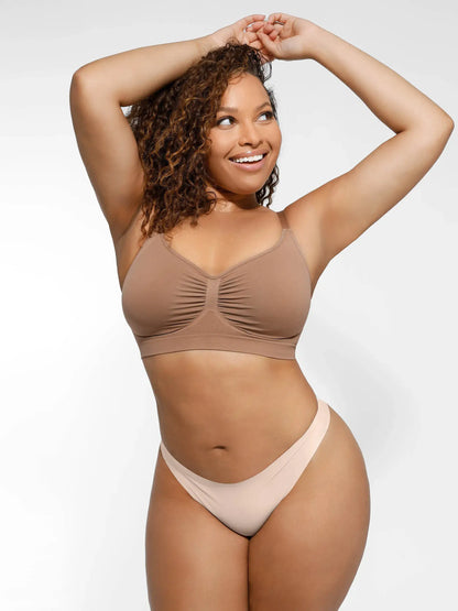 Seamless Everyday Bra with Built-In Soft Padding
