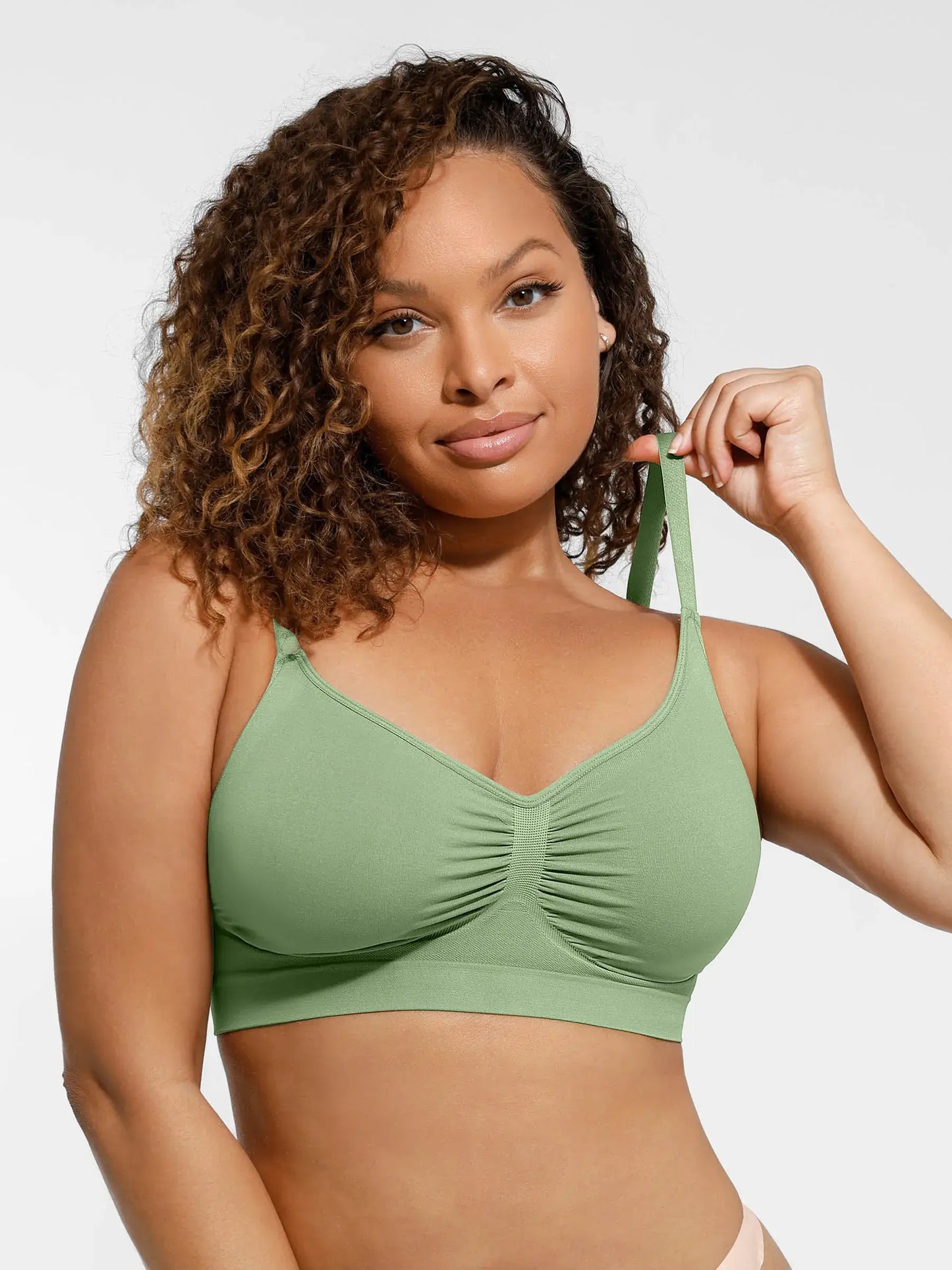 Seamless Everyday Bra with Built-In Soft Padding