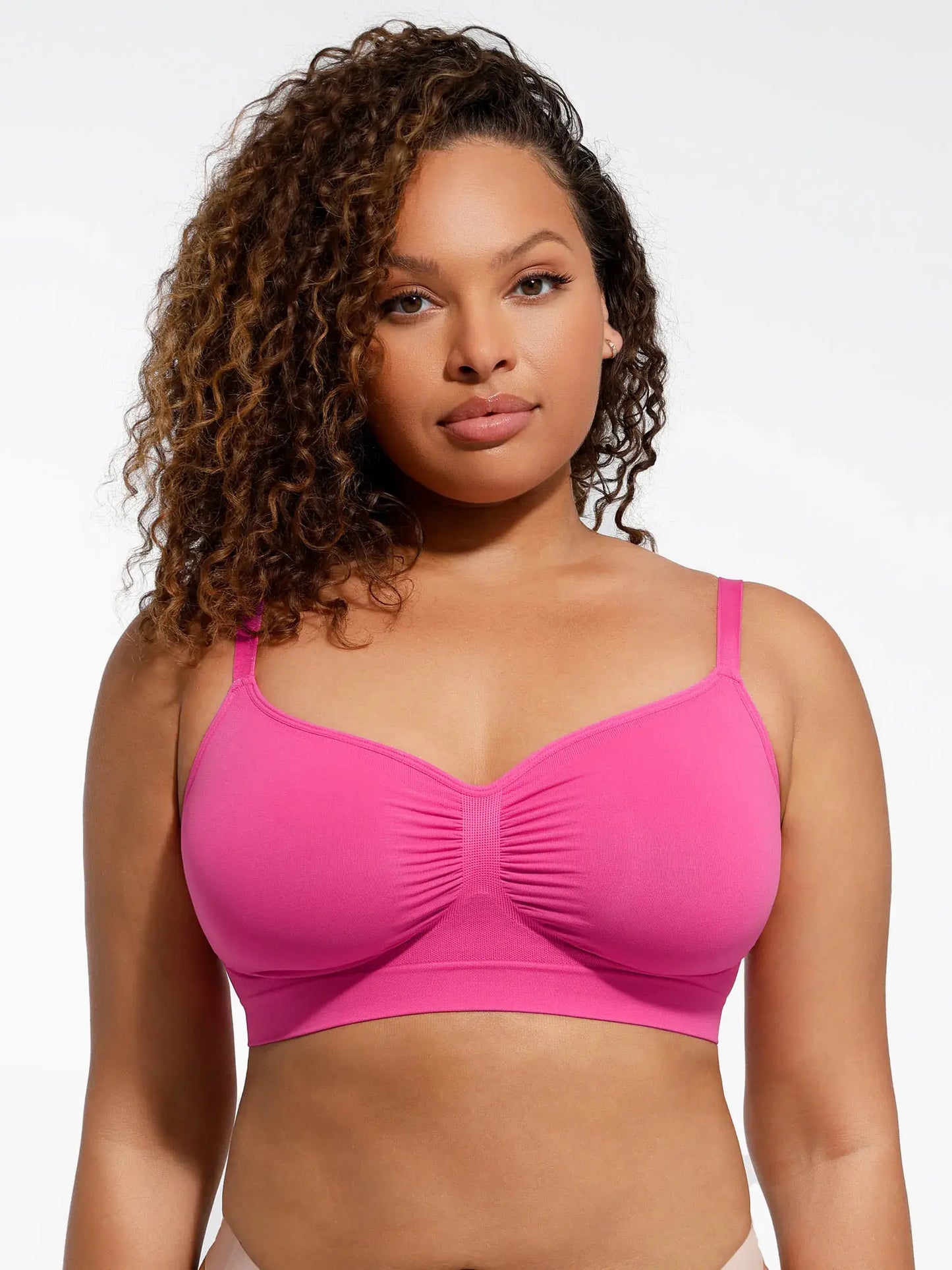 Seamless Everyday Bra with Built-In Soft Padding