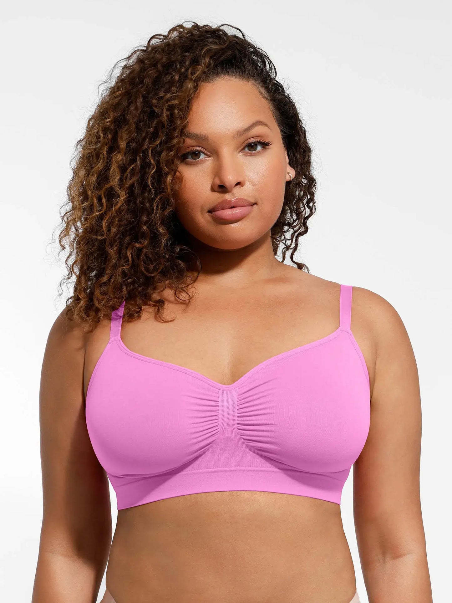 Seamless Everyday Bra with Built-In Soft Padding