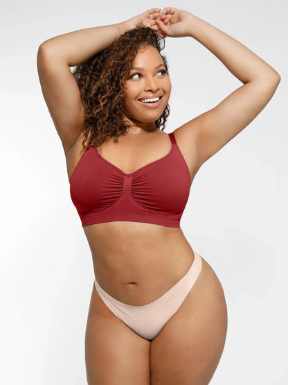 Seamless Everyday Bra with Built-In Soft Padding