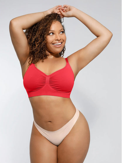 Seamless Everyday Bra with Built-In Soft Padding