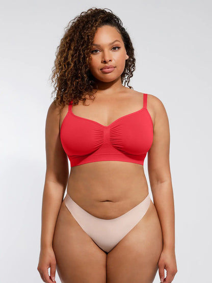 Seamless Everyday Bra with Built-In Soft Padding