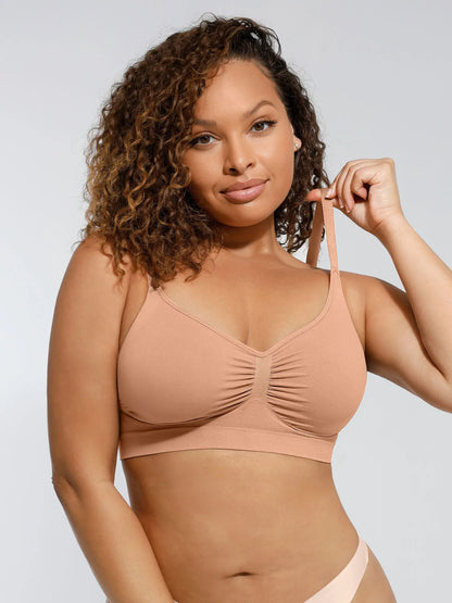 Seamless Everyday Bra with Built-In Soft Padding