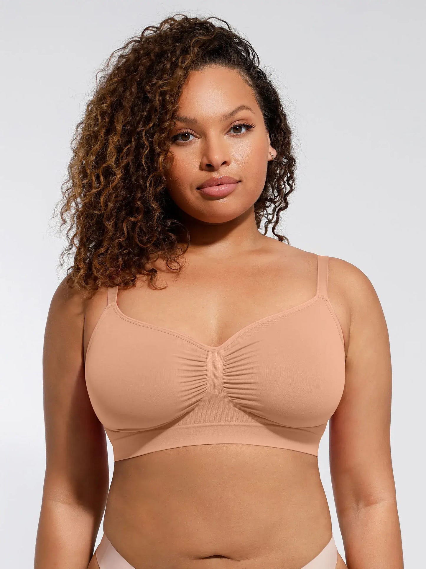 Seamless Everyday Bra with Built-In Soft Padding
