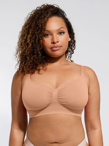 Seamless Everyday Bra with Built-In Soft Padding