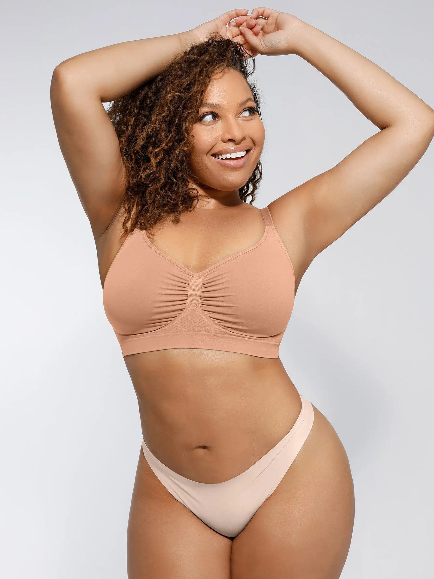 Seamless Everyday Bra with Built-In Soft Padding