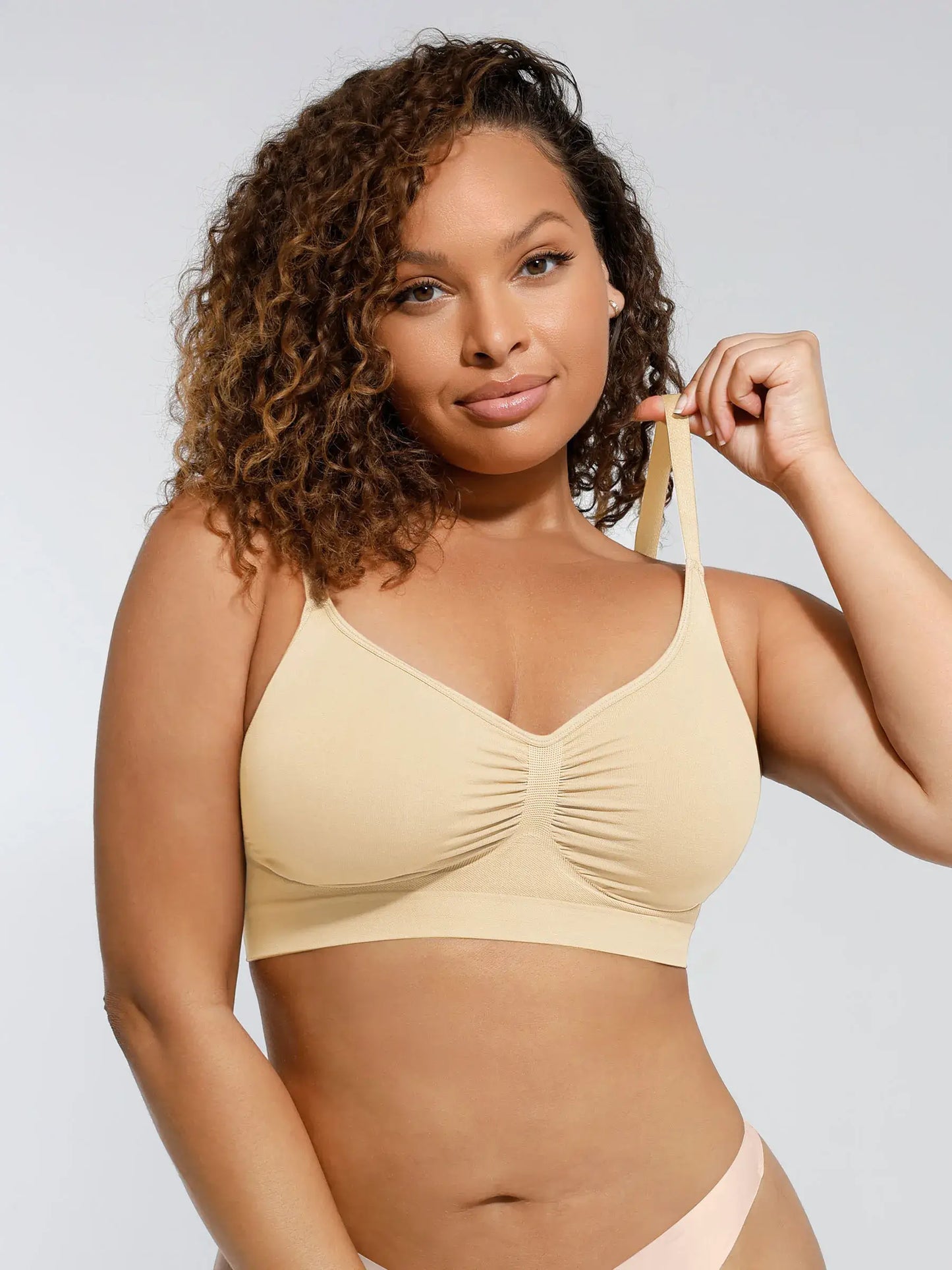 Seamless Everyday Bra with Built-In Soft Padding