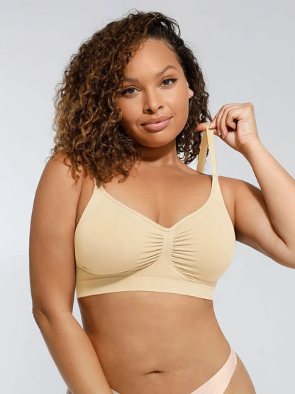 Seamless Everyday Bra with Built-In Soft Padding