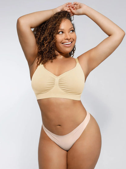 Seamless Everyday Bra with Built-In Soft Padding