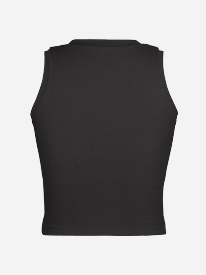 Seamless Sports Top with Built-in Bra