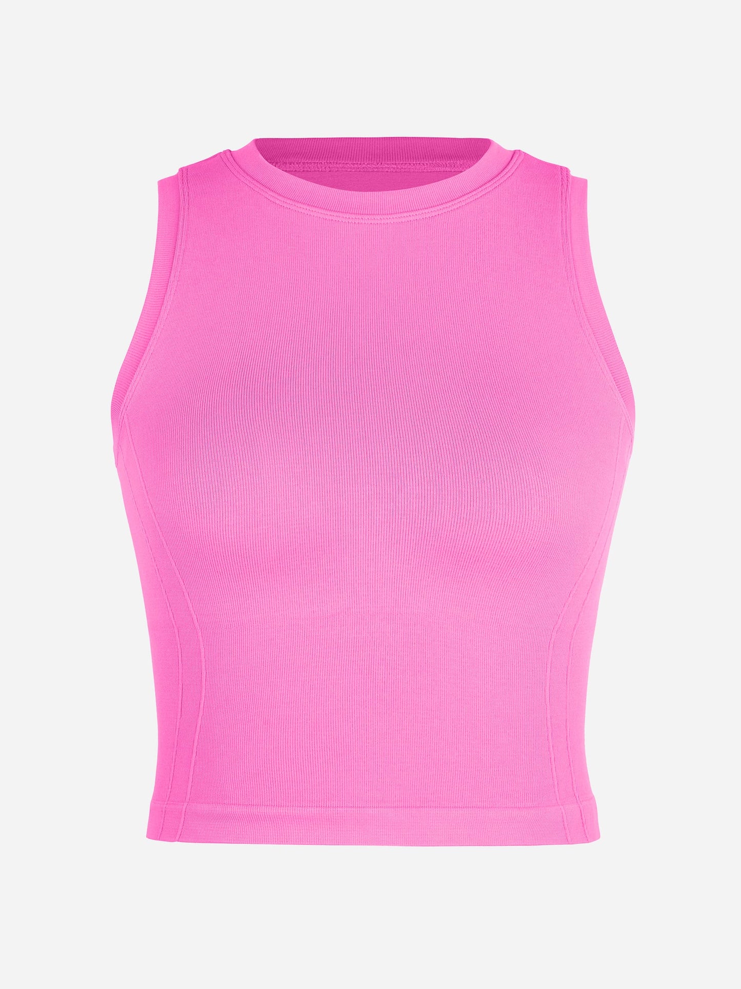 Seamless Sports Top with Built-in Bra