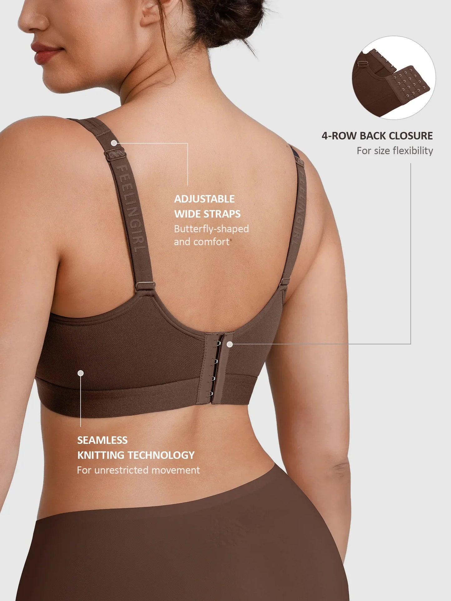 Full Coverage Smoothing Wireless Bra