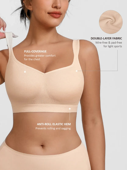 Full Coverage Smoothing Wireless Bra