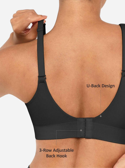Full Coverage Push-Up Comfort Wireless Bra