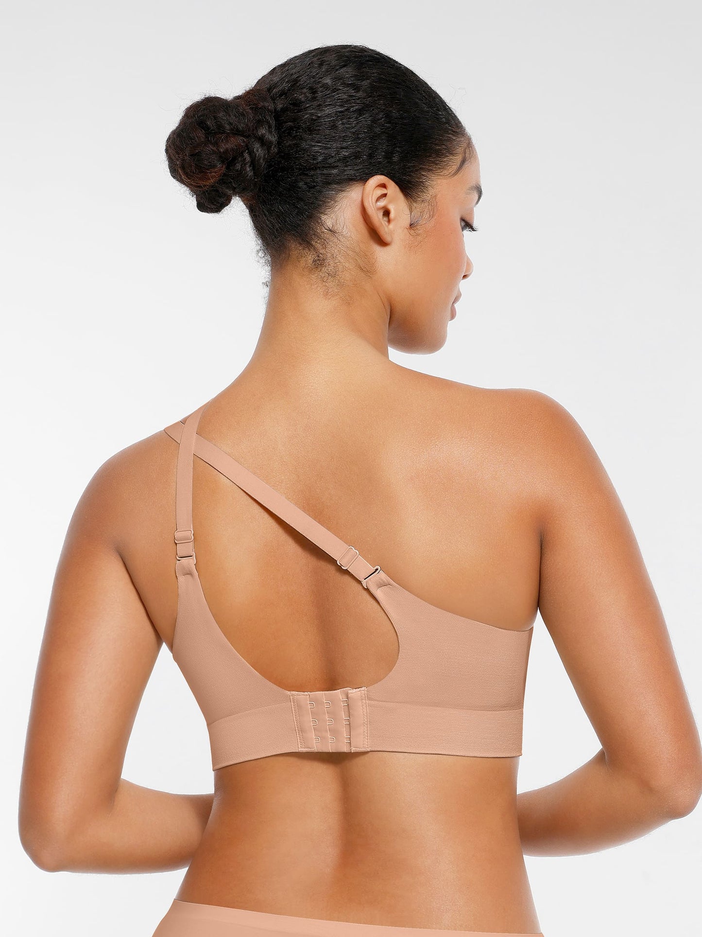 Wireless Seamless Push-Up V-neck Bra