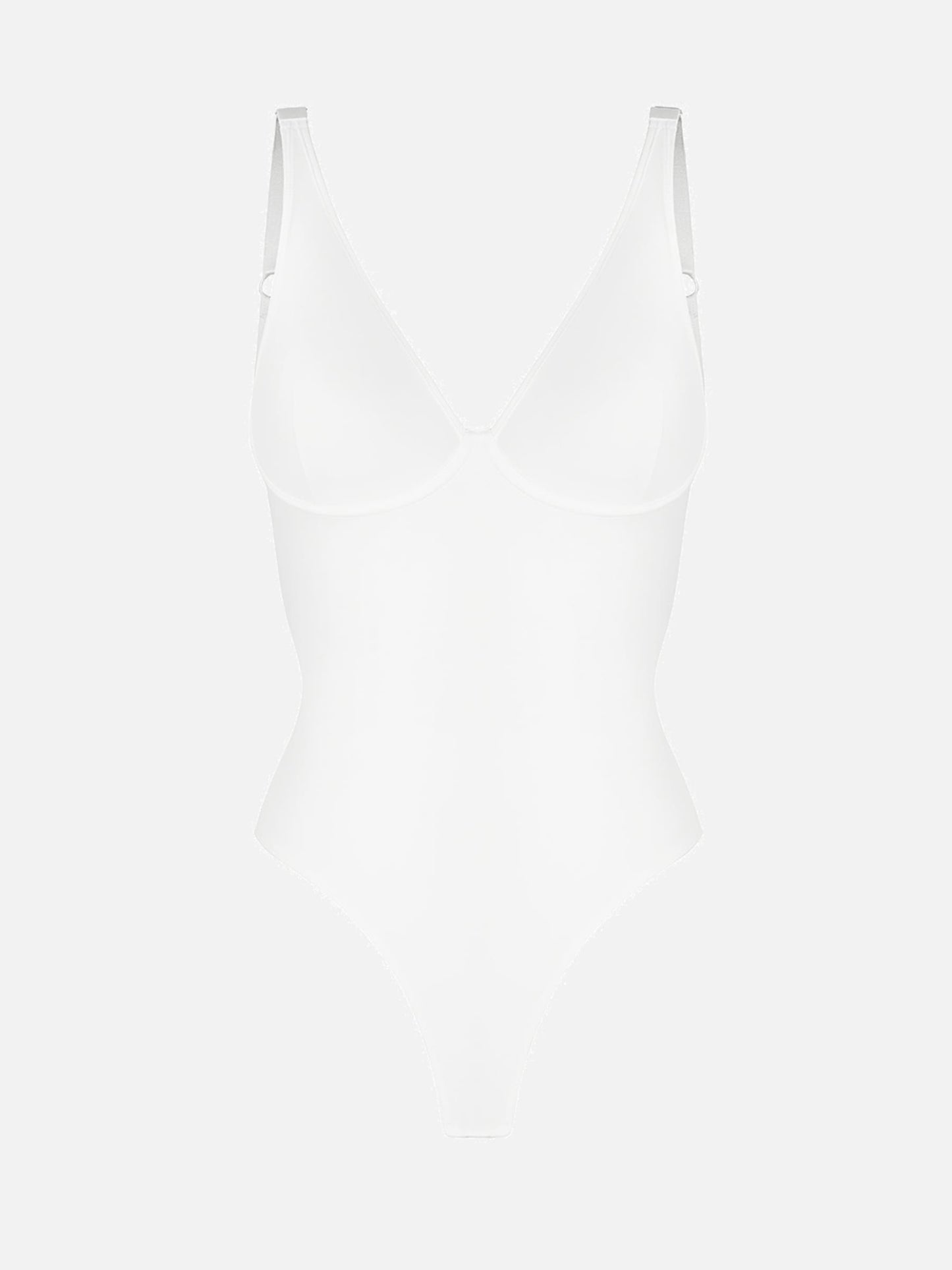 Deep V Neck Tummy Control Shapewear Bodysuit
