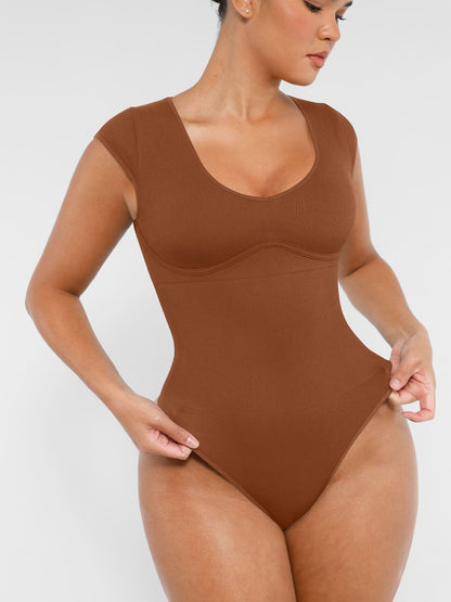 Bodysuit Tummy Control Shapewear Body Shaper Jumpsuit Top Going Out Shirt