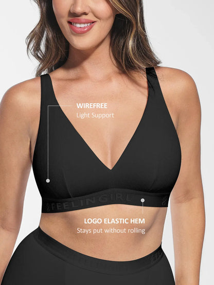No Underwire Light Support Modal Bra