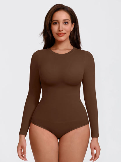 Seamless Ultra-Soft Crew Neck Bodysuit