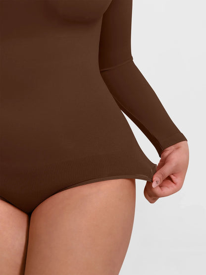 Seamless Ultra-Soft Crew Neck Bodysuit