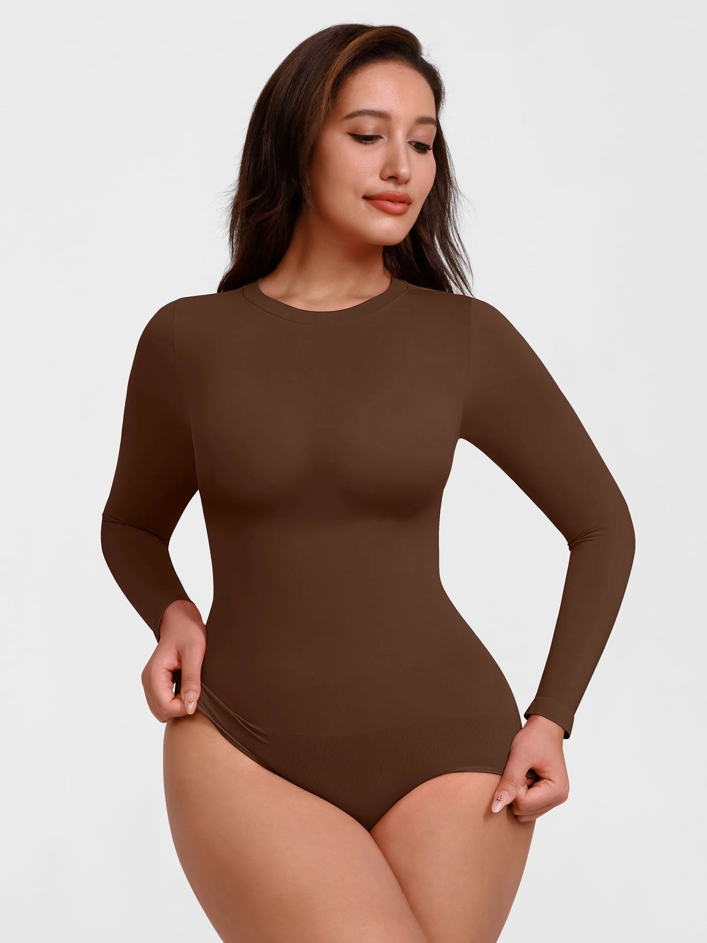 Seamless Ultra-Soft Crew Neck Bodysuit
